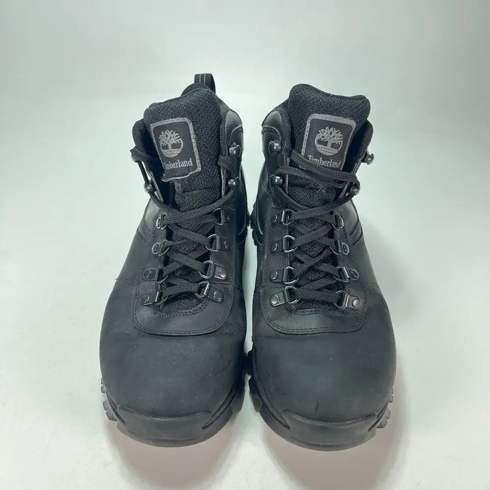 Timberland Mt Maddsen Mid Black Waterproof Hiking Boots TB12731R001 Men’s 10.5